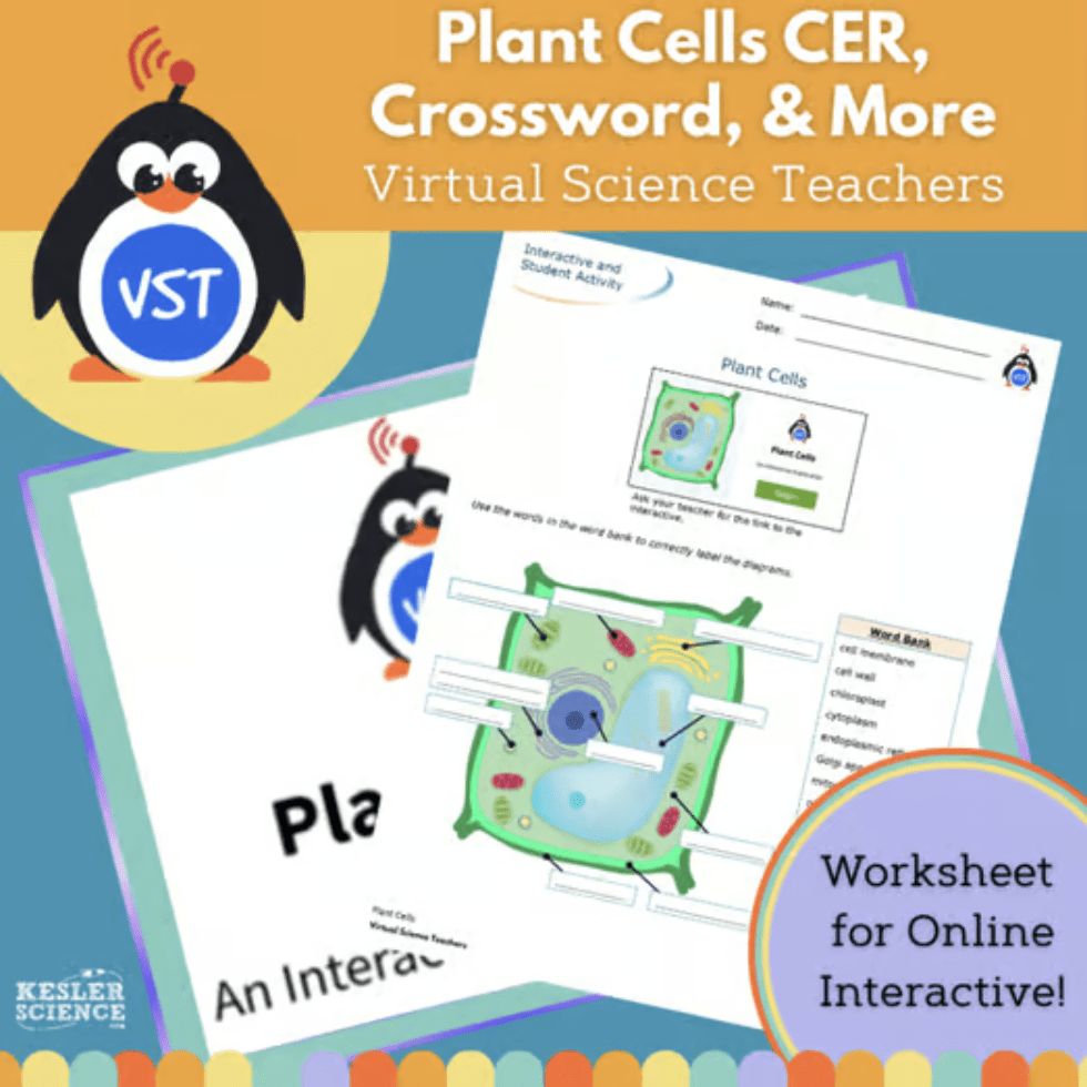 Plant Cells, CER, Crossword, and More